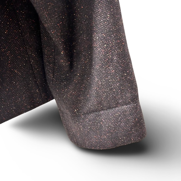 Women's Tristan & Iseut Short Sleeve with Lapel Coat Wool Blend Size Medium - Picture 8 of 11